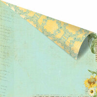 Prima - Sun Kiss Collection - 12 x 12 Double Sided Paper - Sun Dried