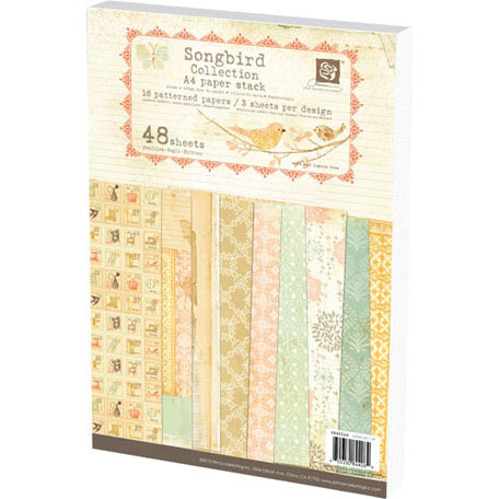 Prima - Songbird Collection - A4 Paper Pad