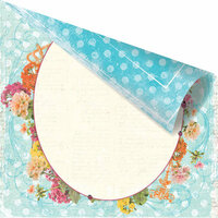 Prima - Zephyr Collection - 12 x 12 Double Sided Paper - Angelus