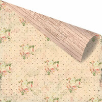 Prima - Tea-Thyme Collection - 12 x 12 Double Sided Paper - Linsey