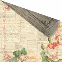 Prima - Tea-Thyme Collection - 12 x 12 Double Sided Paper - Charmante