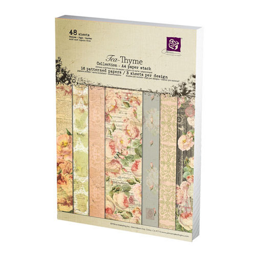 Prima - Tea-Thyme Collection - A4 Paper Pad