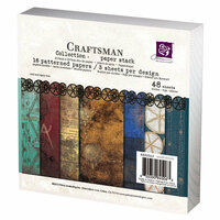 Prima - Craftsman Collection - 6 x 6 Paper Pad