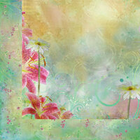 Prima - Firefly Collection - 12 x 12 Double Sided Paper - Aglow