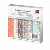 Prima - Bohemian Bamboo Collection - 6 x 6 Paper Pad