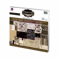 Prima - Engraver Collection - 12 x 12 Collection Kit