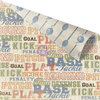 Prima - Allstar Collection - 12 x 12 Double Sided Paper - D Fence
