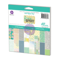 Prima - Free Spirit Collection - 6 x 6 Paper Pad
