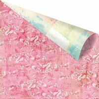 Prima - Garden Fable Collection - 12 x 12 Double Sided Paper - Blushing Floral
