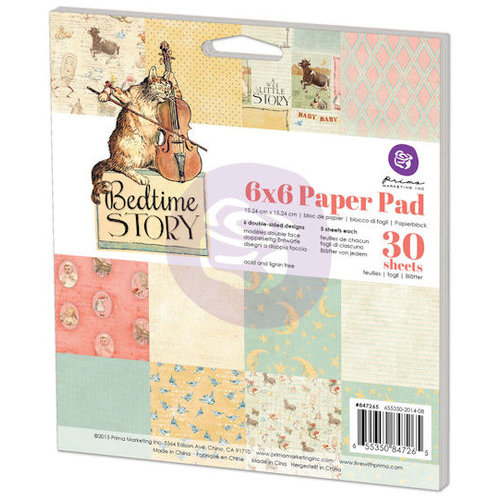 Prima - Bedtime Story Collection - 6 x 6 Paper Pad