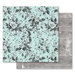 Prima - Flirty Fleur Collection - 12 x 12 Double Sided Paper - Something Floral with Foil Accents
