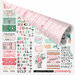 Prima - Havana Collection - 12 x 12 Double Sided Paper - Love From Havana with Foil Accents