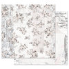 Prima - Pretty Pale Collection - 12 x 12 Double Sided Paper with Foil Accents - Seasons of Love