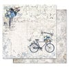 Prima - Georgia Blues Collection - 12 x 12 Double Sided Paper - Happy Days