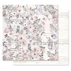 Prima - Lavender Frost Collection - 12 x 12 Double Sided Paper - Finding The Way