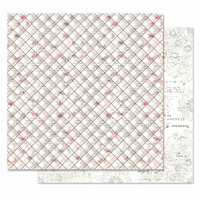 Prima - Lavender Frost Collection - 12 x 12 Double Sided Paper - Hidden Truth