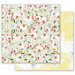Prima - Fruit Paradise Collection - 12 x 12 Double Sided Paper - Blooming Season with Foil Accents