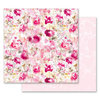 Prima - Misty Rose Collection - 12 x 12 Double Sided Paper - Scattered Dreams with Foil Accents