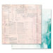 Prima - Misty Rose Collection - 12 x 12 Double Sided Paper - The Untold Story with Foil Accents
