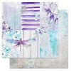Prima - Aquarelle Dreams Collection - 12 x 12 Double Sided Paper - Dragonfly Bliss