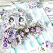 Prima - Aquarelle Dreams Collection - 12 x 12 Double Sided Paper - Forget Me Not