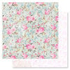 Prima - Avec Amour Collection - 12 x 12 Double Sided Paper - Sweet Roses