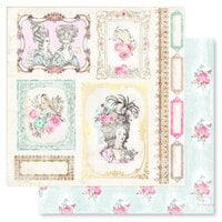 Prima - Avec Amour Collection - 12 x 12 Double Sided Paper - We Gather Here
