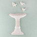 Prima - Shabby Chic Collection - Resin Treasure Embellishments - Bird Bath