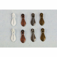 Prima - Junk Yard Findings Collection - Ingvild Bolme - Trinkets - Metal Embellishments - Typo Zippers