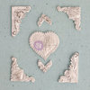Prima - Shabby Chic Treasures Collection - Ingvild Bolme - Resin Embellishments - Heart
