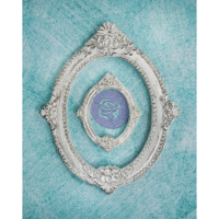 Prima - Shabby Chic Treasures Collection - Ingvild Bolme - Resin Embellishments - Victorian Frame