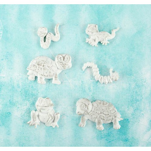 Prima - Shabby Chic Treasures - Ingvild Bolme - Resin Embellishments - Reptiles