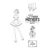 Prima - Julie Nutting - Cling Mounted Stamps - Mama's Day