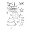Prima - Julie Nutting - Cling Mounted Stamps - Sugar Plums