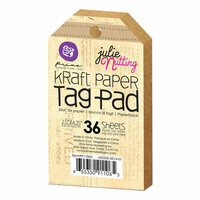 Prima - Julie Nutting - Kraft Tag Pad - 2.5 x 4.25