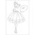 Prima - Julie Nutting - Cling Mounted Stamps - Audrey