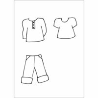 Prima - Julie Nutting - Cling Mounted Stamps - Boy Set