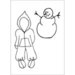 Prima - Julie Nutting - Cling Mounted Stamps - Snow Suit Set