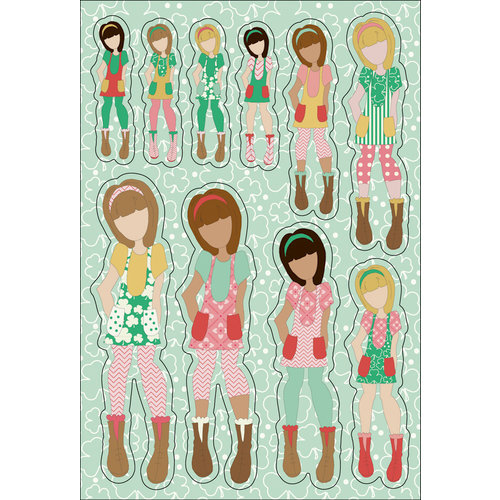 Prima - Julie Nutting - Cardstock Stickers - March