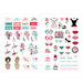 Prima - Julie Nutting - Planner - Cardstock Stickers - Beauty