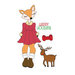 Prima - Julie Nutting - Christmas - Cling Mounted Stamps - Foxy