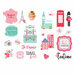 Prima - Julie Nutting - Traveling Girl Collection - Cardstock Stickers