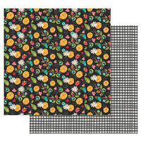Prima - Julie Nutting - Solecito Collection - 12 x 12 Double Sided Paper - Sweet Floral