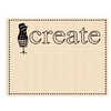 Prima - Donna Downey Collection - Embroidered Canvas Tabs - 2 Pieces - Create