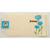 Prima - Donna Downey Collection - Embroidered Canvas Tags - 2 Pieces - Journey