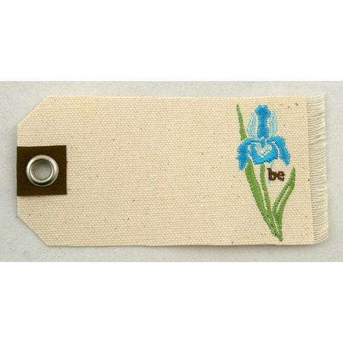 Prima - Donna Downey Collection - Embroidered Canvas Tags - 2 Pieces - Be, CLEARANCE