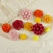 Prima - Cabachon Collection - Donna Downey - Sculpture Resin Flowers - Mix 3