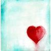 Prima - Donna Downey Collection - 12 x 12 Screenprint Canvas Paper - Heart
