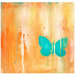 Prima - Donna Downey Collection - 12 x 12 Screenprint Canvas Paper - Single Butterfly