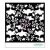 Prima - Poppies and Peonies Collection - Donna Downey - Stencils Mask Set - 6 x 6 - Mix 3